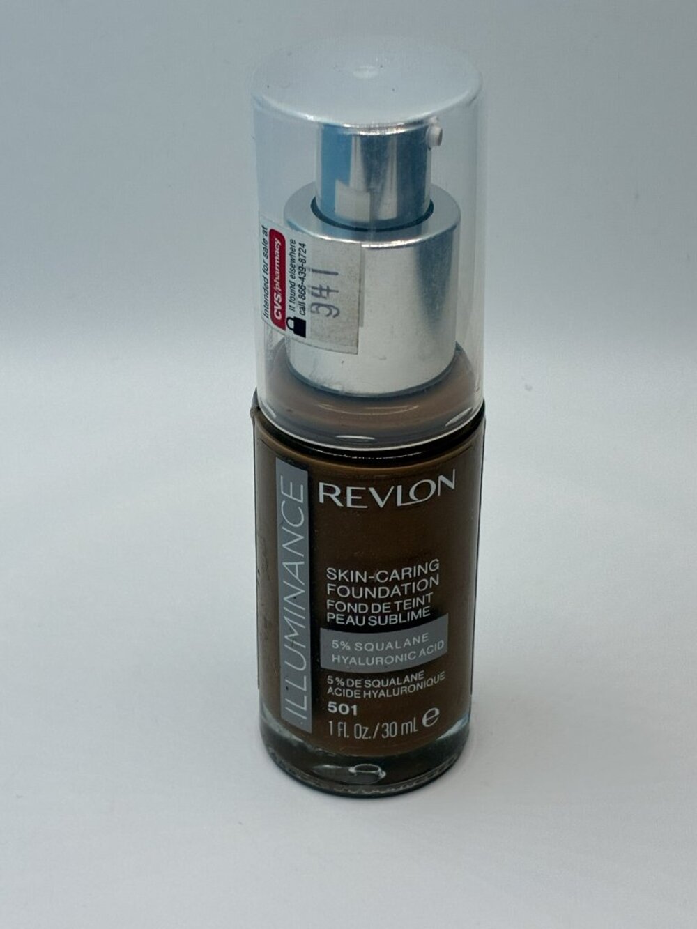 501 - Toasted Caramel Revlon Illuminance Liq Foundation, Squalane & Hyaluronic